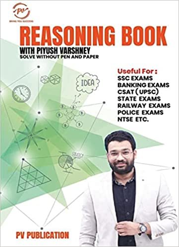 SSC Reasoning Book With Piyush Varshney